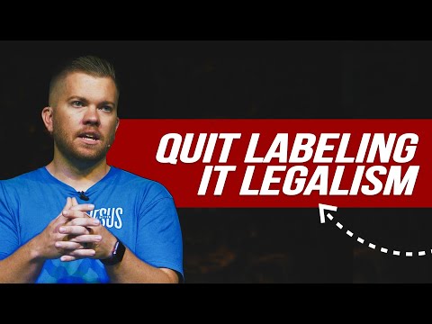 5 WAYS THE DISCIPLINES ARE NOT LEGALISM