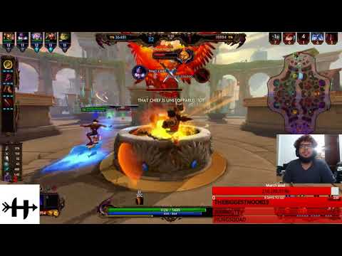 Smite 21 Kills Hun Batz jungle WHY DIDN'T THEY SURRENDER?