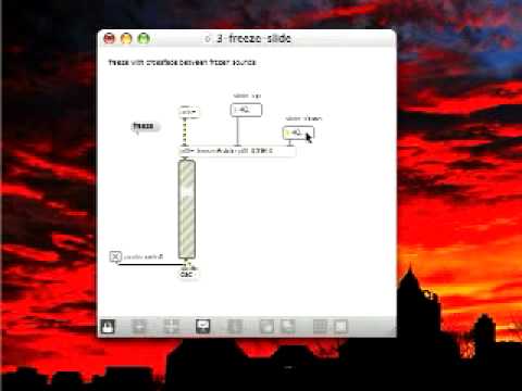 Audio Freeze - Max/MSP/Jitter Spectral Sound Processing 2