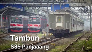 Download lagu Nonton Kereta Api Lewat Tambun Ngebut S35 Panjang Brutal 18/10/2025 mp3