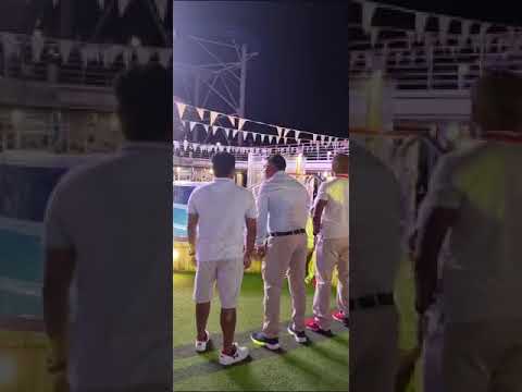 Thumbnail for Mommies and Daddies Games at P& O cruises white dress party..