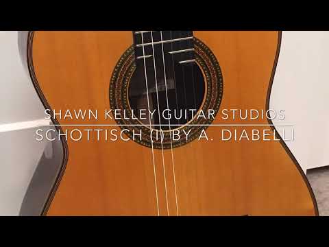 Schottisch (I) by A. Diabelli | Shawn Kelley Guitar Studios