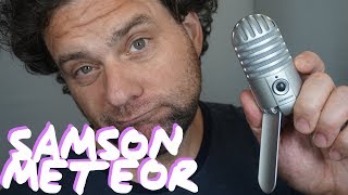 Video thumbnail for Samson Meteor Mic review (w/BONUS BLUE YETI sound comparison) by Booth Junkie