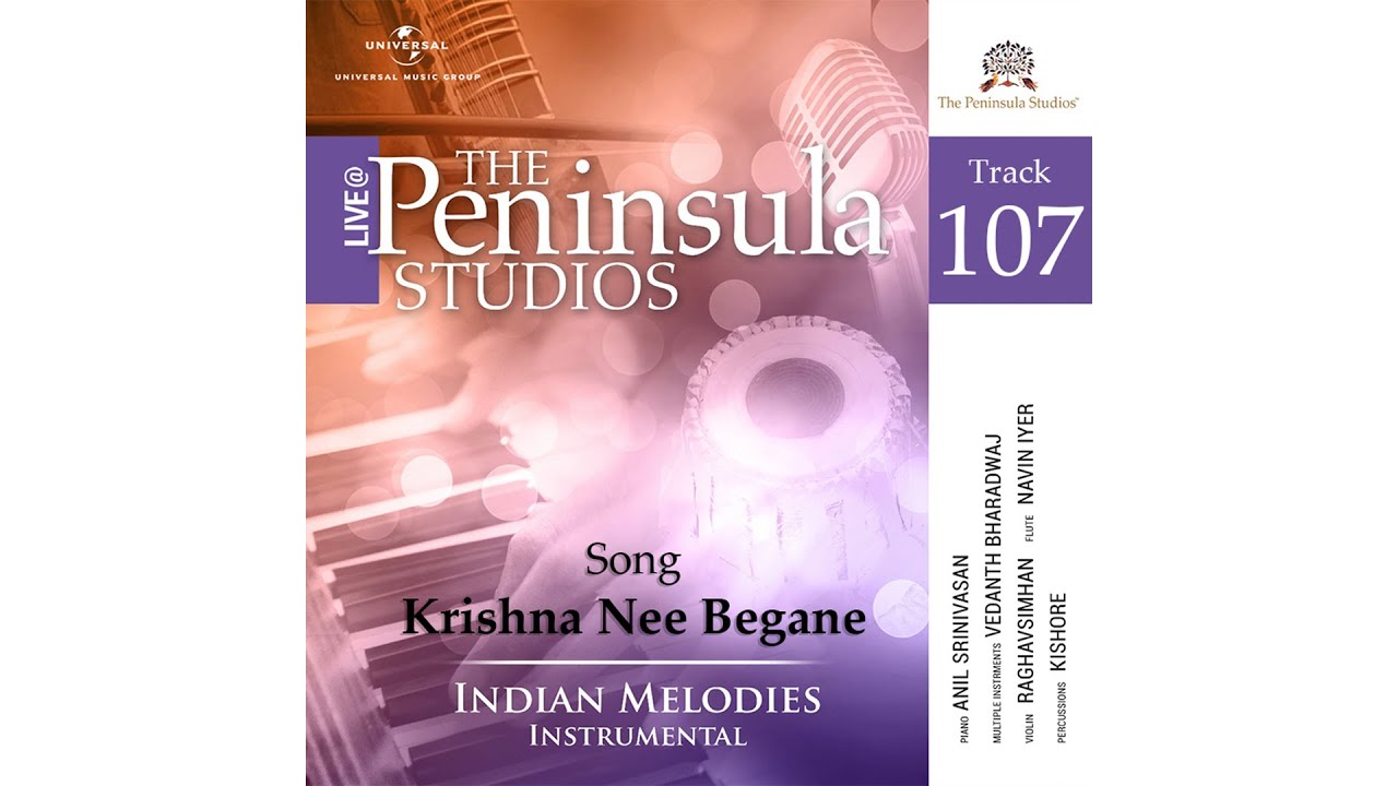 Krishna Nee Begane | Spiritual | Instrumental | Anil Srinivasan | Vedant Bhardwaj | Indian Melodies