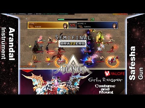 Titan 12/11/2017 AM: Semifinal - Arandal vs Safesha - Atlantica Online