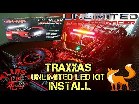 Traxxas UDR Light Kit Install Upgrade