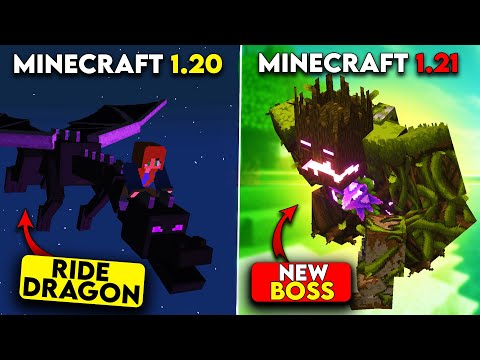 New BOSS? Riding Dragon! in Minecraft 1.20 & 1.21- Minecraft is Going to Change Forever After 1.20