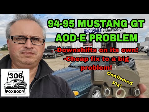 1994 Mustang GT AODE Problem