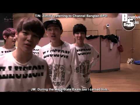 [ENG] 131112 [BANGTAN BOMB] Taking a twitter group picture!
