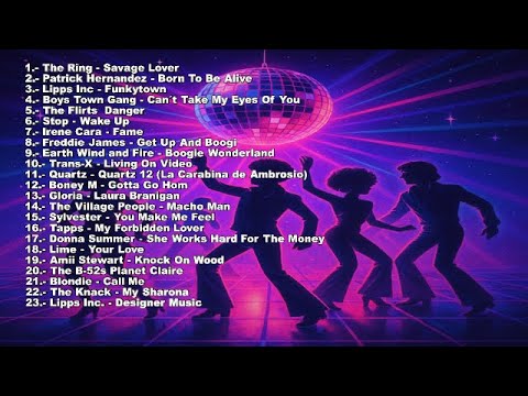 SAVAGE LOVER MIX DISCO 70S 80s DJ DEL REAL d[-.-]b