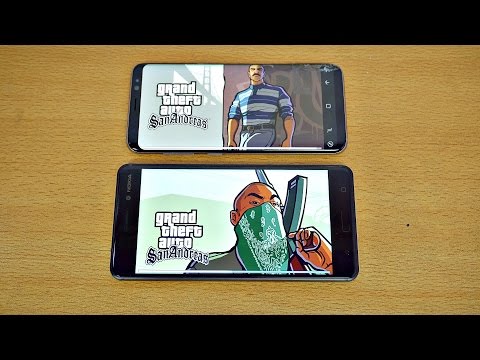 Samsung Galaxy S8 vs NOKIA 6 - Gaming Comparison! (4K)