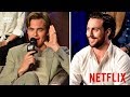Outlaw King Press Conference - Chris Pine on sex scenes, full frontal nudity & parallels with Trump