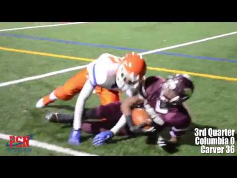 Carver Blanks Columbia 36-0 In GHSA 5A Round 1 State Playoffs