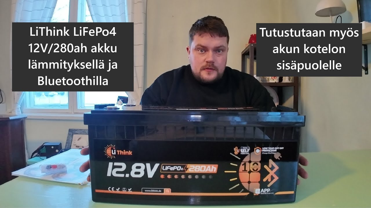 LiThink 12V 280Ah beheizbare LiFePO4-Batterie im Praxistest