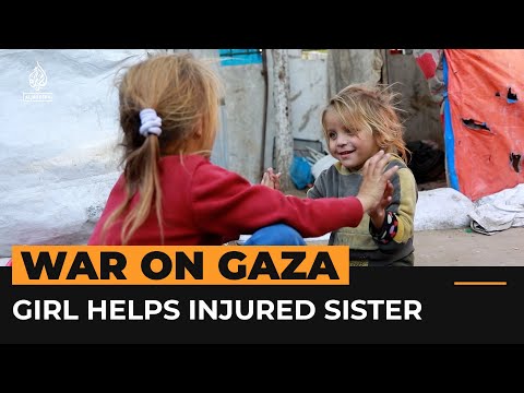 Al Jazeera locates young girl in Gaza seen carrying injured sister | Al Jazeera Newsfeed