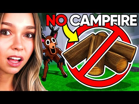 I Survived 99 Nights in the Forest with NO FIRE!