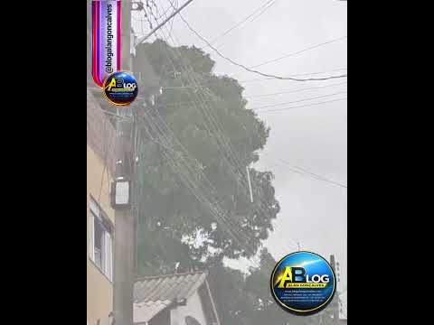 FORMAÇÃO DE TEMPORAL ACOMPANHADO DE VENTOS FORTES EM BOM JESUS DO NORTE E BOM JESUS DO ITABAPOANA