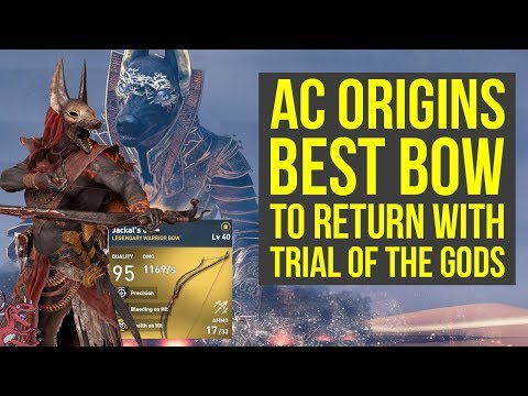 Assassin's Creed Origins Best Bow RETURNS In Trial of the Gods - Jackal's Gaze (AC Origins Best bow) Video