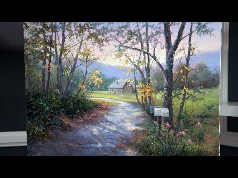 Home in the Distance | Paint with Kevin ®