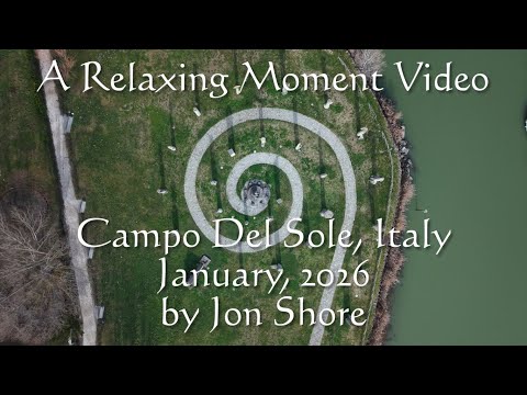 A Relaxing Moment Video of Campo Del Sole, Lake Trasimeno, Italy in January 2026 by Jon Shore