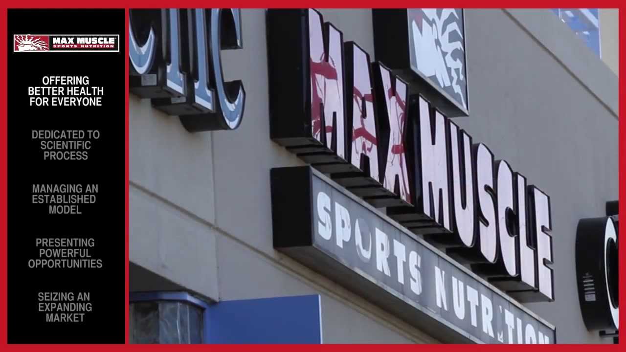 The Max Muscle Franchise Introduction