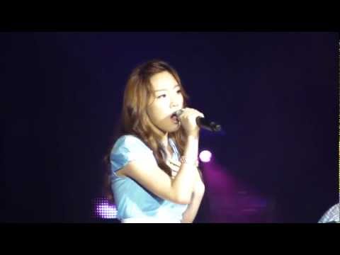 090807 Taeyeon Yoongun - Way back into love @ summer music festival