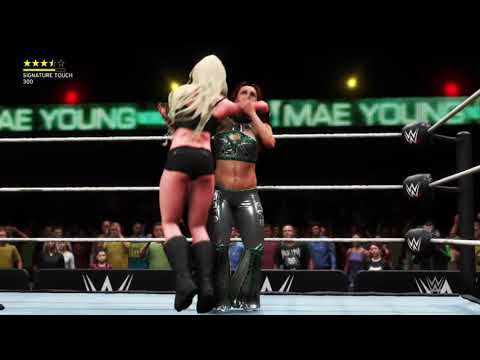 WWE 2K20 Gameplay - Angelina Love vs. Mickie James