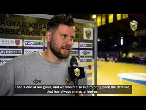 2023.02.26. Sopron Basket - Atomerőmű-KSC Szekszárd, beharangozó