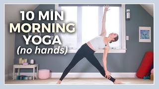 10 min Morning HANDS FREE - Full Body Stretch & Strengthen (no planks, or downward dog)