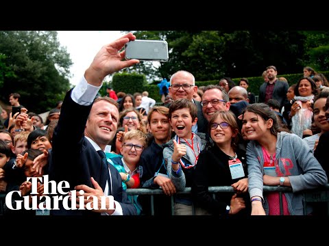 Emmanuel Macron scolds teenager for calling him 'Manu'