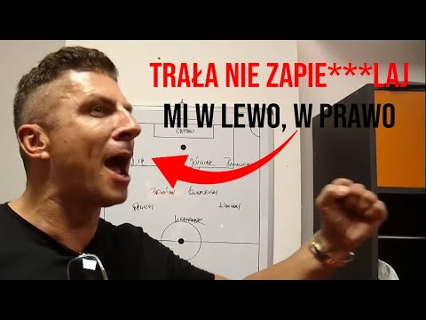 Mateusz Borek robi odprawe przed meczem DECATHLON – KANAŁ SPORTOWY