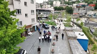 Vali Karaömeroğlu, Bitlis Dere Üstü Kentsel Dönüşüm Projesi'ni İnceled