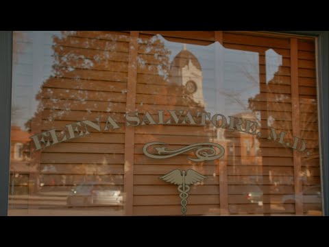 The Originals 5x12 - Elena Salvatore's medical office in Mystic Falls, she took Damon's last name