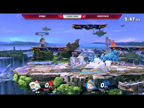 VS Arcadian 5/11/19 - Losers Semis - Dynax (Ice Climbers) vs ChocoTaco (Lucas) - SSBU