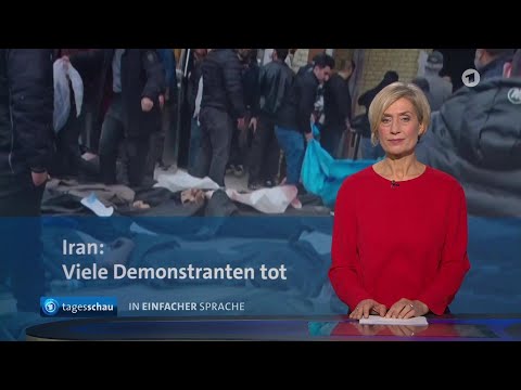 tagesschau in Einfacher Sprache 19:00 Uhr, 14.01.2026