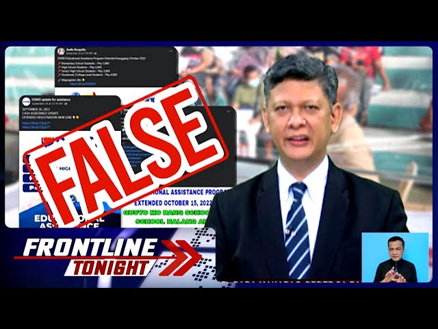 Fact CheckED: Pamimigay ng ayuda ng DSWD, walang extension