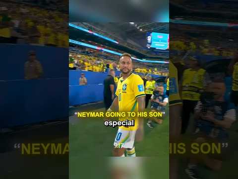 Neymar y su hijo protagonizaron un momento que conmovió a todos 🥹❤️⚽#Neymar #DaviLuca #Brasil #