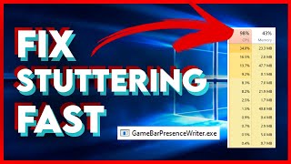 EASY FIX for PC Stuttering 2022 (GameBar Presence Writer) WORKING FOR WINDOWS 11