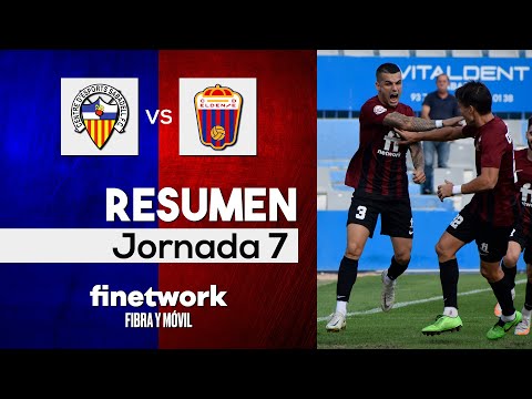 Resumen del CE Sabadell - CD Eldense (1-3)