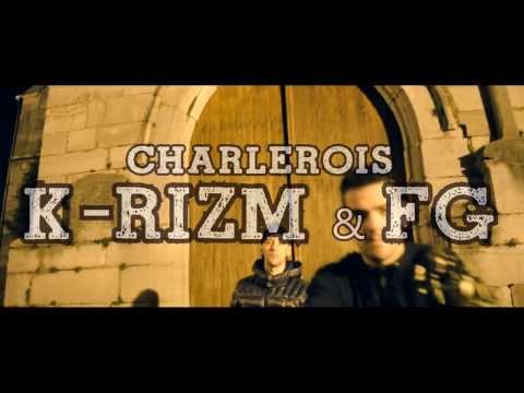 K-RIZM & FG ----Street video Freestyle, belgium tour- RADIORAPNET # 2 Charleroi