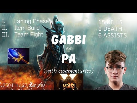 DOTA 2 PRO PLAY | Phantom Assassin Aghanim | TNC Gabbi | MDL Chengdu Major