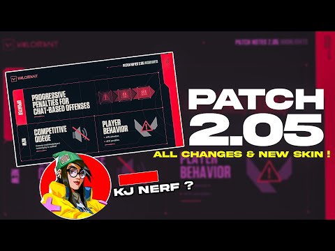 Valorant Patch 2.05 All changes And New SKIN ! Viper And Yoru buff when ?