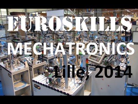 Euroskills Lille, 2014 Mechatronics time lapse team Slovenia
