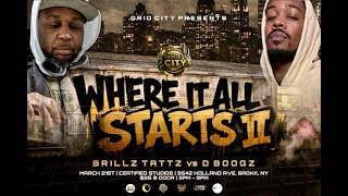 BRILLZ TATTZ vs Boogz