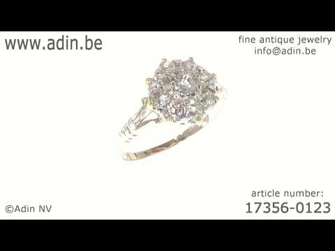 Antique diamond engagement ring early 19th Century early Victorian. (Adin reference: 17356-0123)