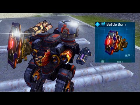 【War Robots】Maxed Natasha with Maxed “Battle Born” Module Gameplay
