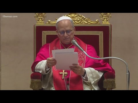 Pope Leo XIV on war in his global address, warns war is “back in vogue”