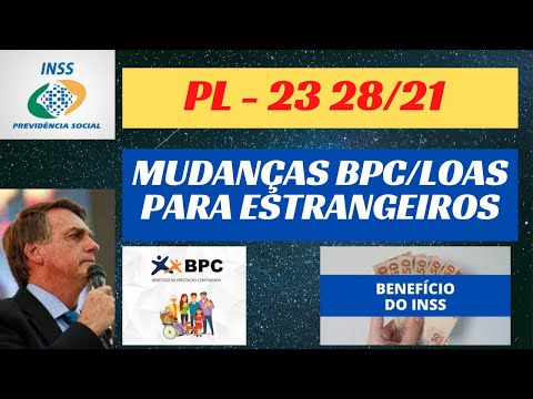 INSS   Estrangeiro residente no Brasil entre beneficirios do BPC