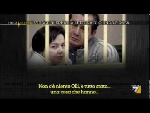LINEA GIALLA - STRAGE DI ERBA: INTERCETTAZIONI OLINDO E ROSA (03/12/2013)