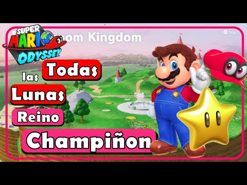 100% Guide - ALL POWER MOONS 🌙 Mushroom Kingdom 🍄 | Mario Odyssey 🌎